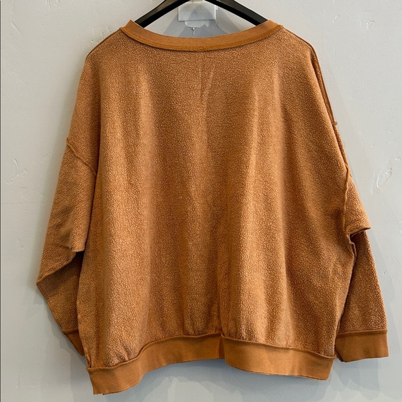 Free People Intimately Kelly Oversized Crewneck Sweatshirt - Picture 7 of 12